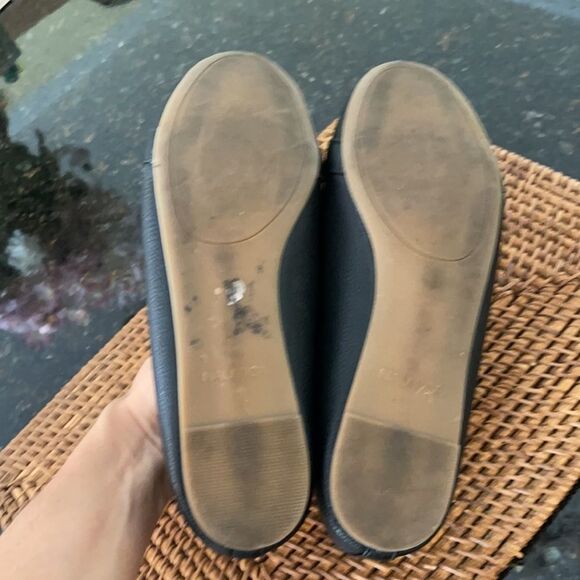 Nautica Sz 9 Loafers Flats Silver Signature Bar - Picture 7 of 8